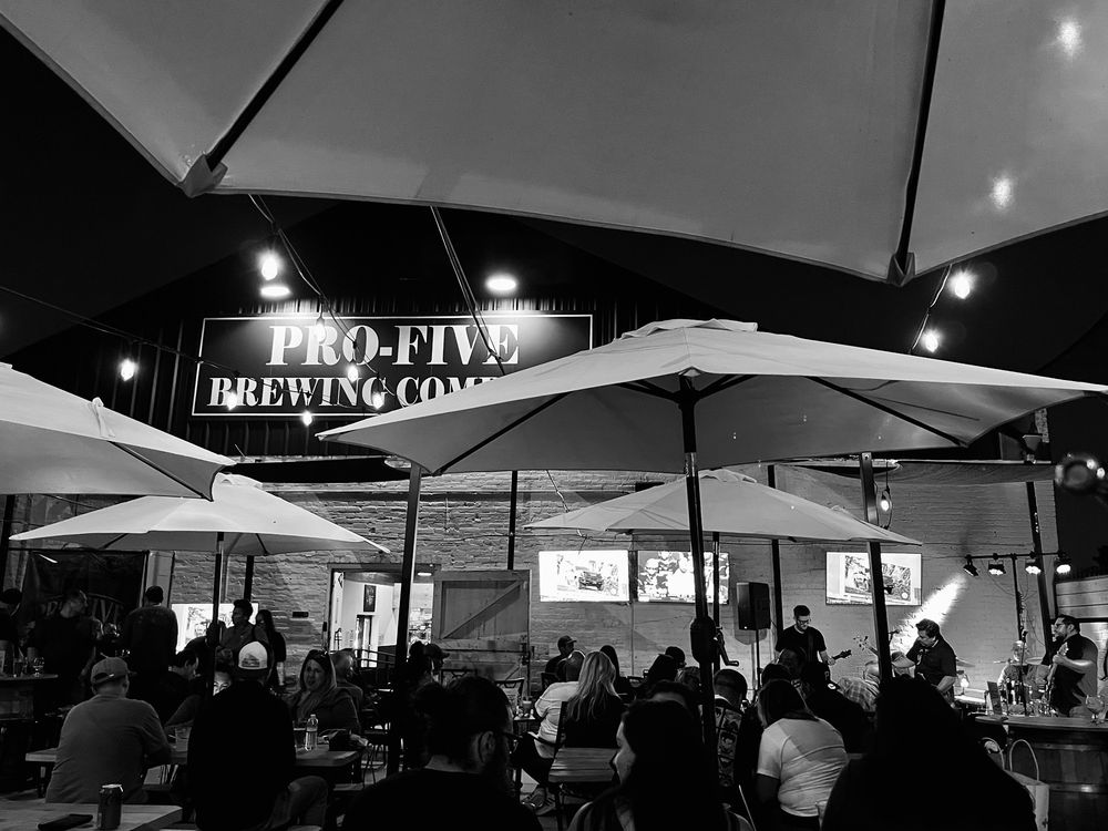 Live music at Pro-Five patio